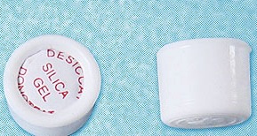 Silica gel desiccant canister